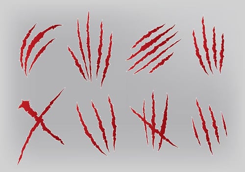 Free Scratch Marks Icons Vector