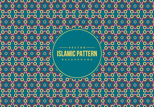 Islamic Style Pattern Background vector