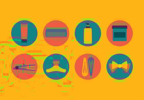 Hairdressing Icon Vector