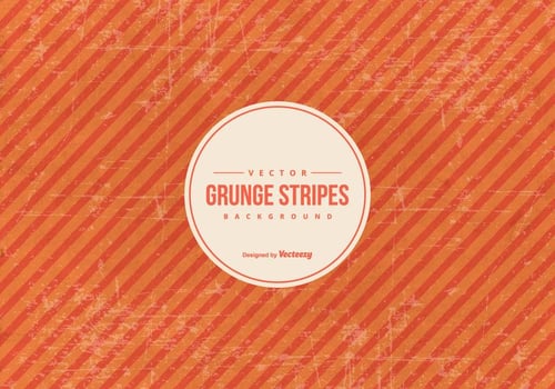 Orange Grunge Stripes Background vector