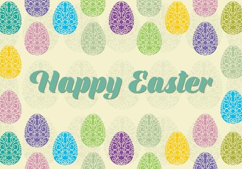 Happy Easter Background vector