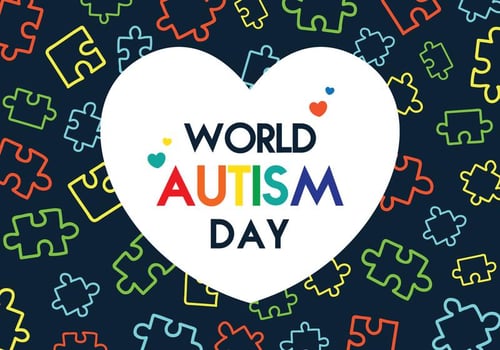 Autism Day Poster vector