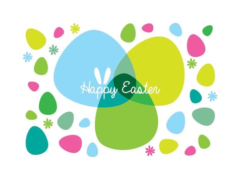 Easter Background vector