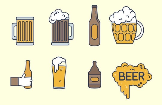 Beer Vector Set