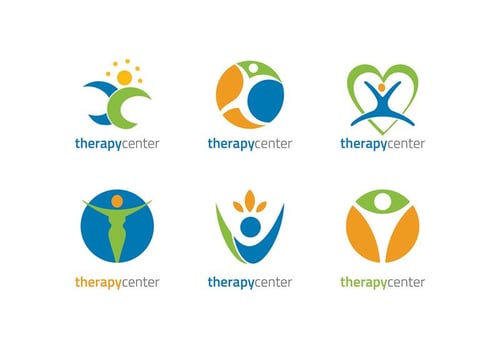 Physiotherapist Logo Free Vector