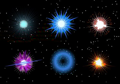 Supernova Exsplosion Vector
