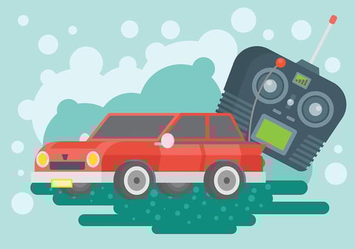 Rc Car Vector Background