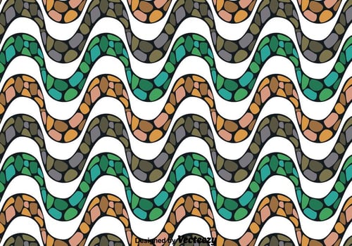 Nice Copacabana Seamless Pattern vector