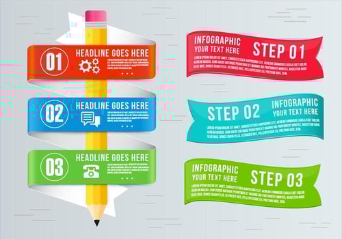 Free Ribbons Vector Design