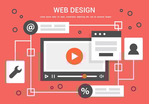 Free Vector Web Design Illustration