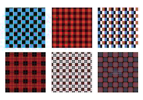 Flannel seamless pattern vector