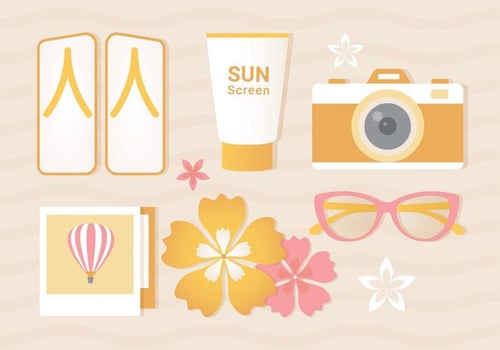 Free Summer Vector Illustration
