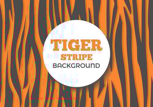 Free Tiger Stripe Background Vector
