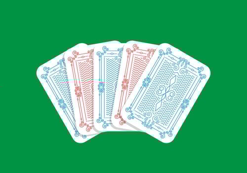 Playing Card Back vector