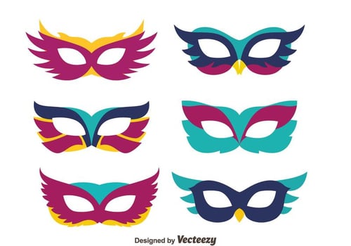 Nice Masquerade Mask Vectors