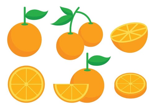 Clementine Vector Icons