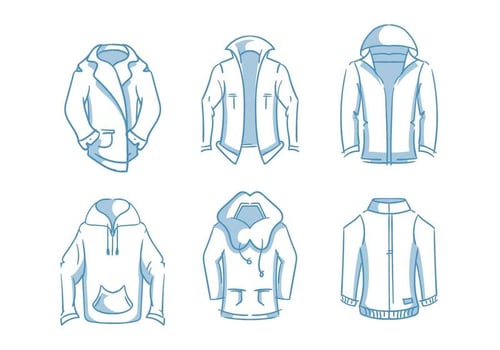 Free Unique Windbreaker Vectors