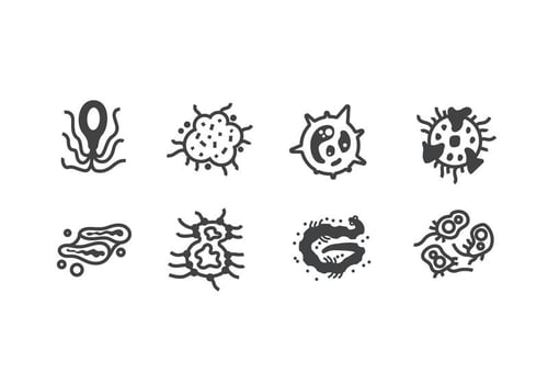 Mold vector icons