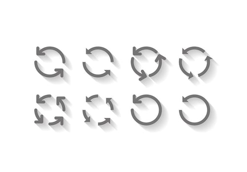 Update Icon Line Free Vector