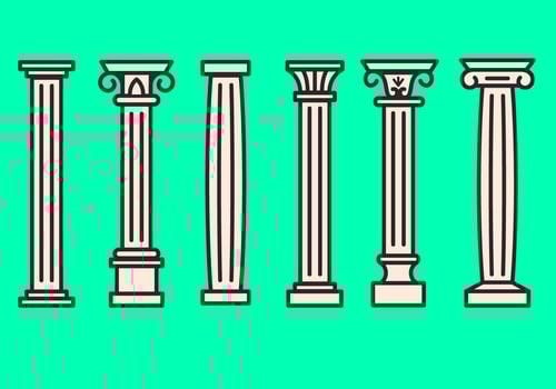 Corinthian Icon Vector
