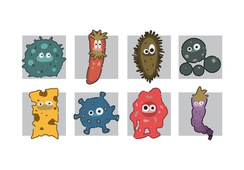 Free Mold Cartoon Vector