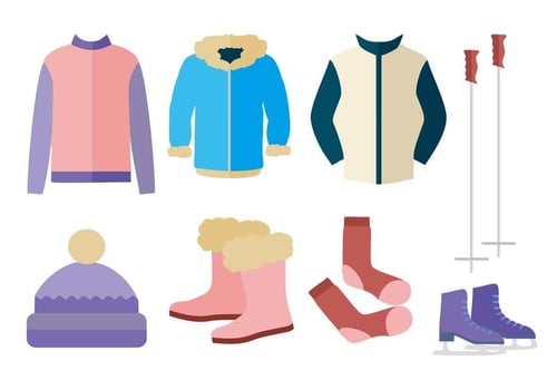 Free Autumn Winter Outerwear Vector