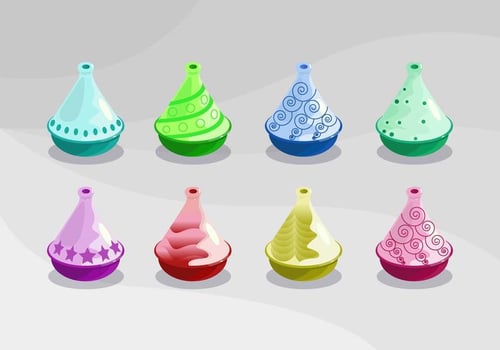Beautiful Tajine Vector