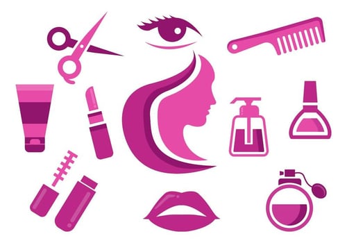Free Beauty Icons vector