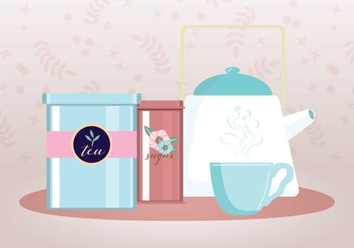 Tea Party Vector