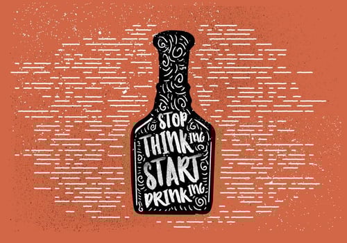 Free Hand Drawn Beverage Background vector