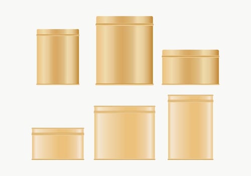 Tin Box Collection vector