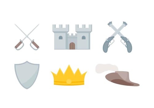 Free Outstanding Musketeer Vectors