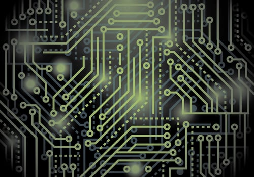 Light Abstract Technology Background vector