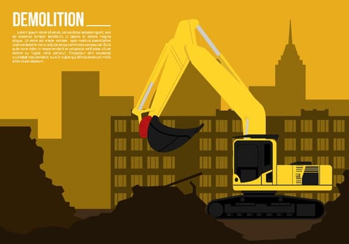 Demolition Free Vector
