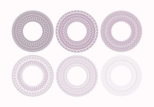 Vector Decorative Circles