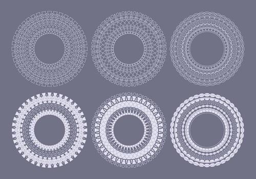 Vector Decorative Circles