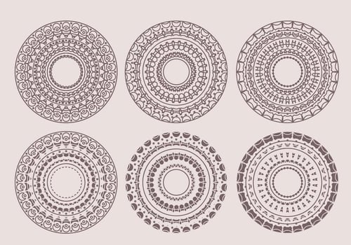 Vector Decorative Circles