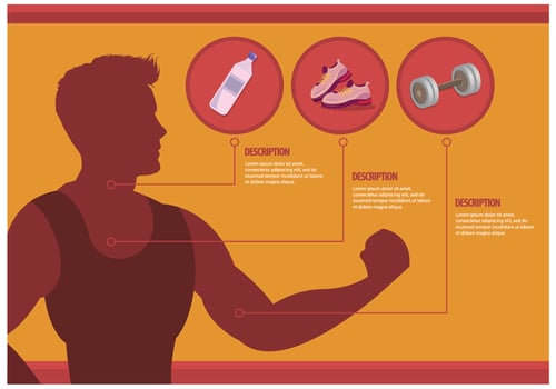 Personal Trainer Vector