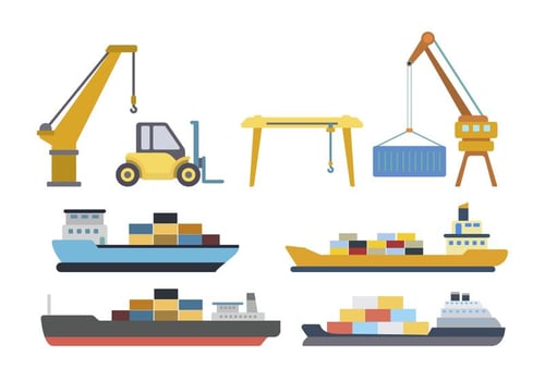 Shipping Logistic Vectors