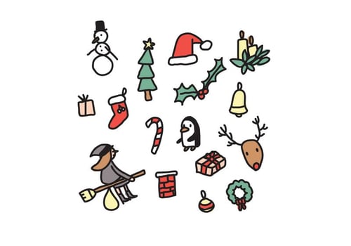 Christmas Elements vector