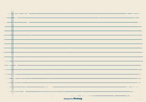 Grunge Style Note Paper Background vector