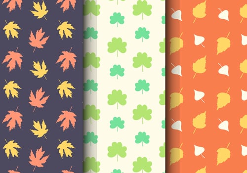 Free Leaf Floral Pattern vector