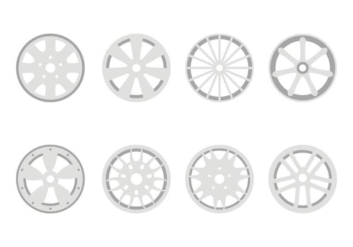 Flat Rims Vectors
