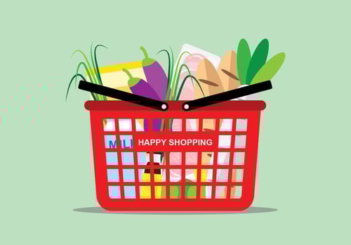 Shopping Grocery vector