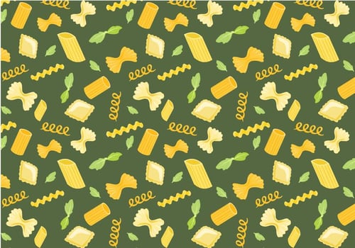 Free Pasta Pattern Vectors