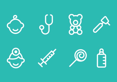 Pediatrician Icon Vector