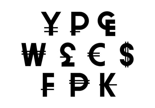 Free Currency Symbol Icon Vector
