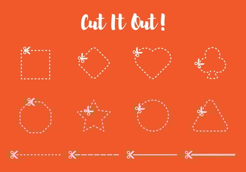 Cut It Out vector