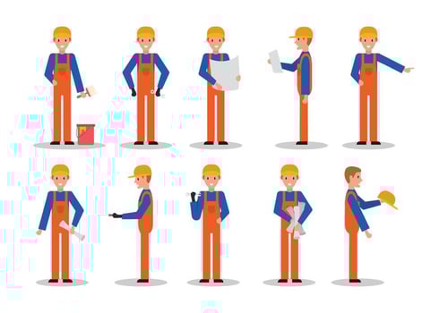 Tradesman Vector