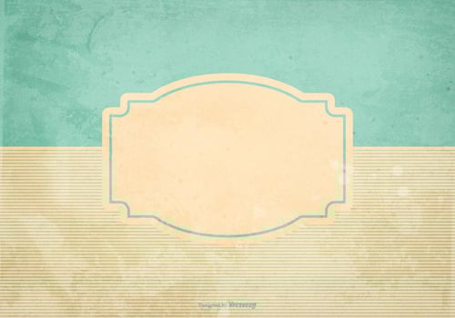 Blank Retro Grunge Style Background vector